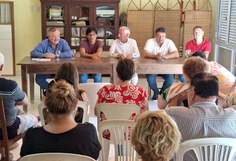 Michlig entregó aportes a 9 instituciones de Suardi